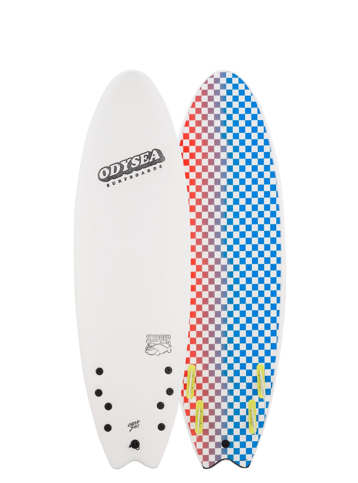 Catch Surf Odysea Skipper 6 Quad Fin. Designed for beginners