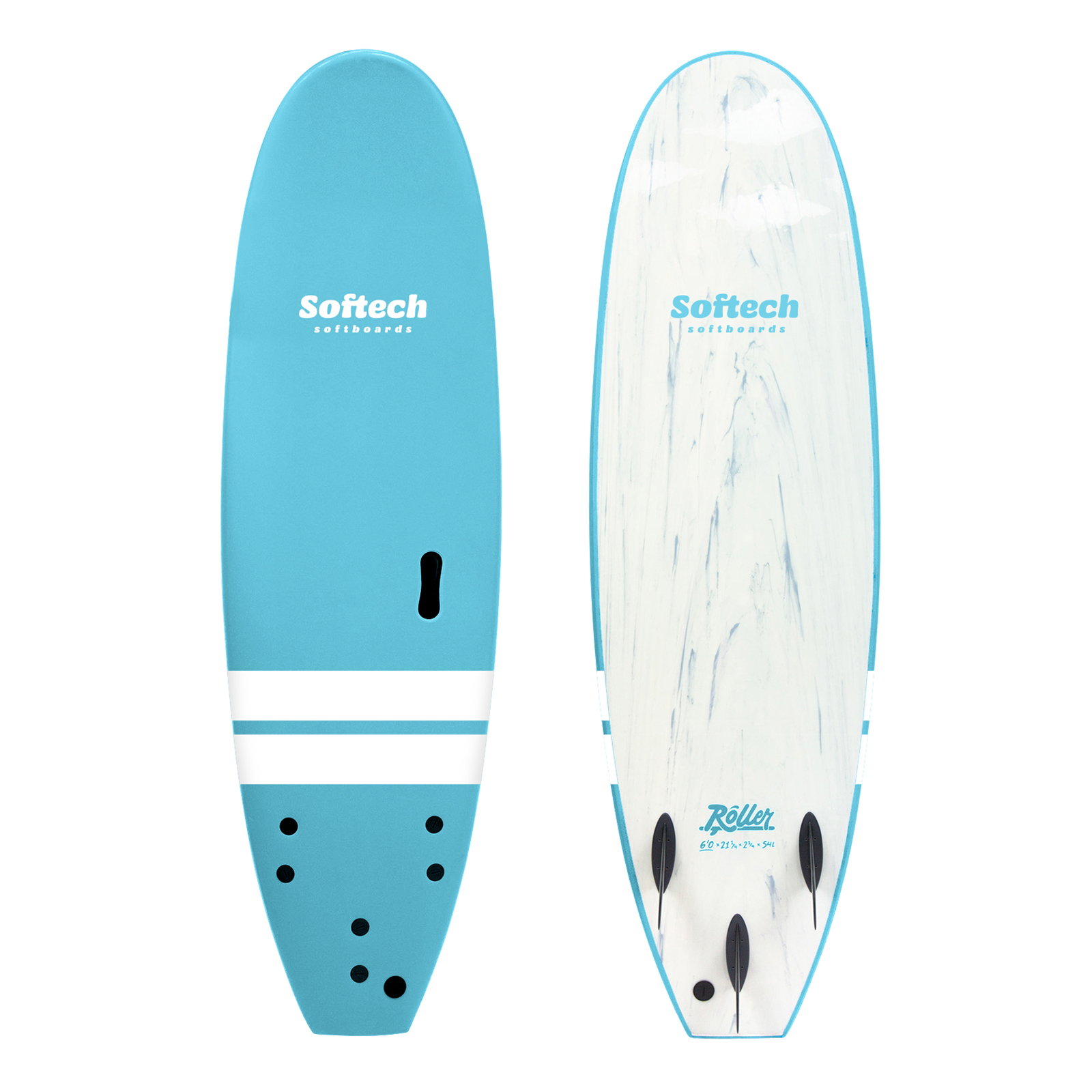 Softech Roller 8 0 Soft surfboard. Designed for learning surfers