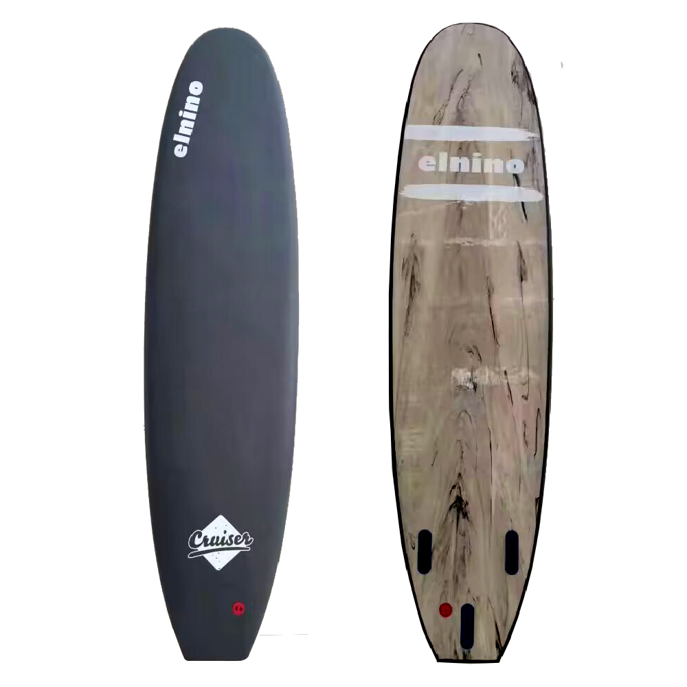 The El Nino 8'0 Cruiser Thruster Foamie is designed for summer