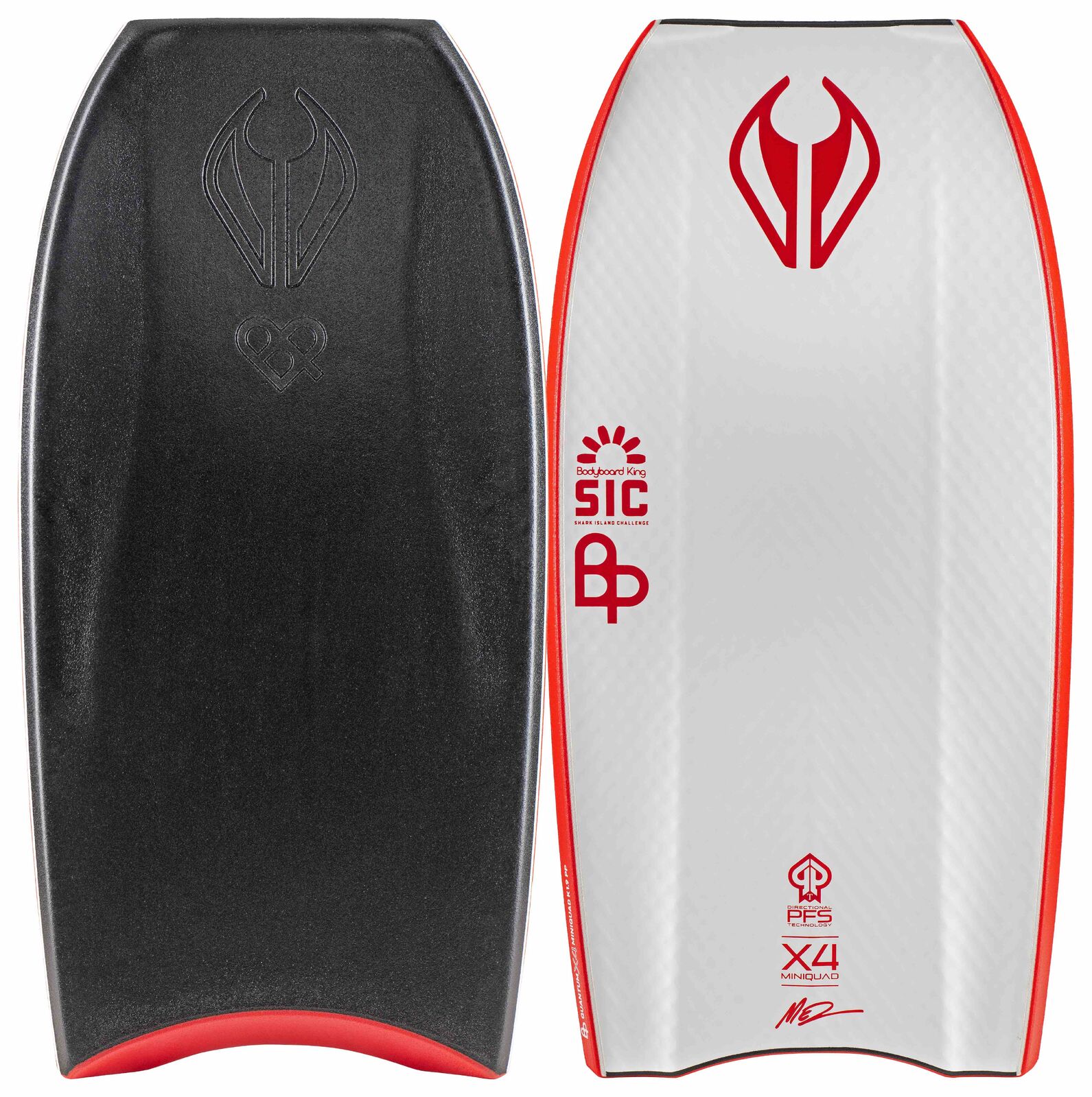 NMD Ben Player SIC X4 Mini Quad Concave Polypro Core Bodyboard