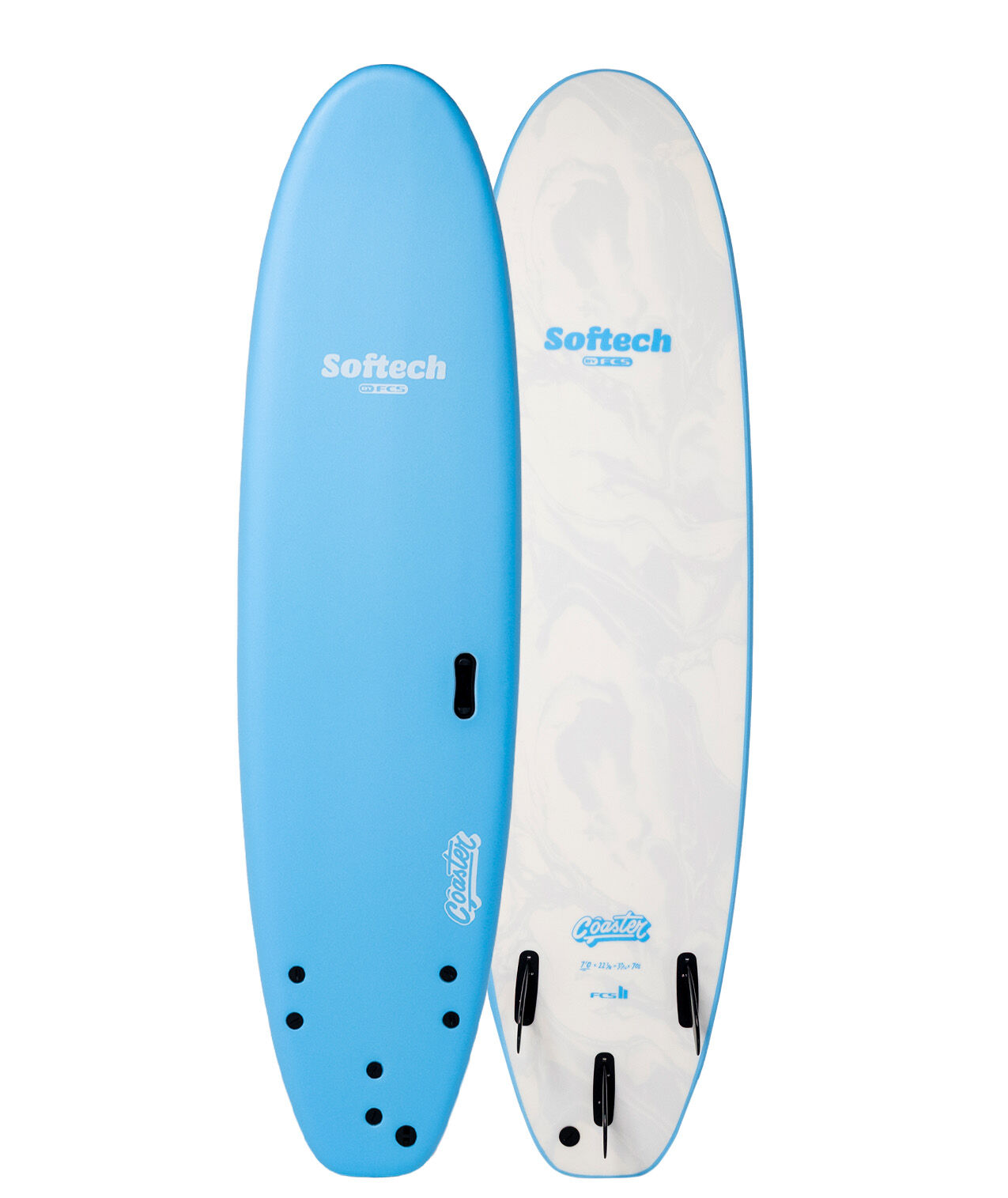 Softech Coaster - 7'6 Soft surfboard. Designed for learning surfers.