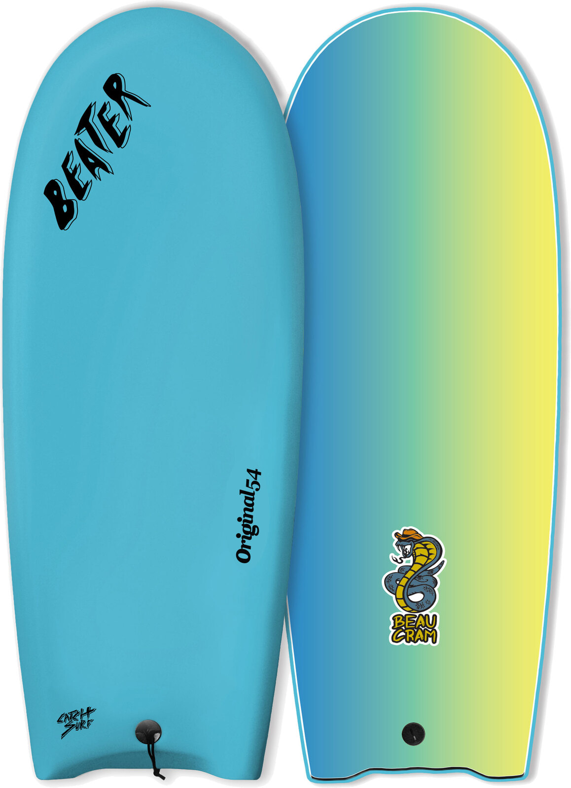 Catch Surf Beater 54” Finless Pro “Beau Cram”. This surfboard is