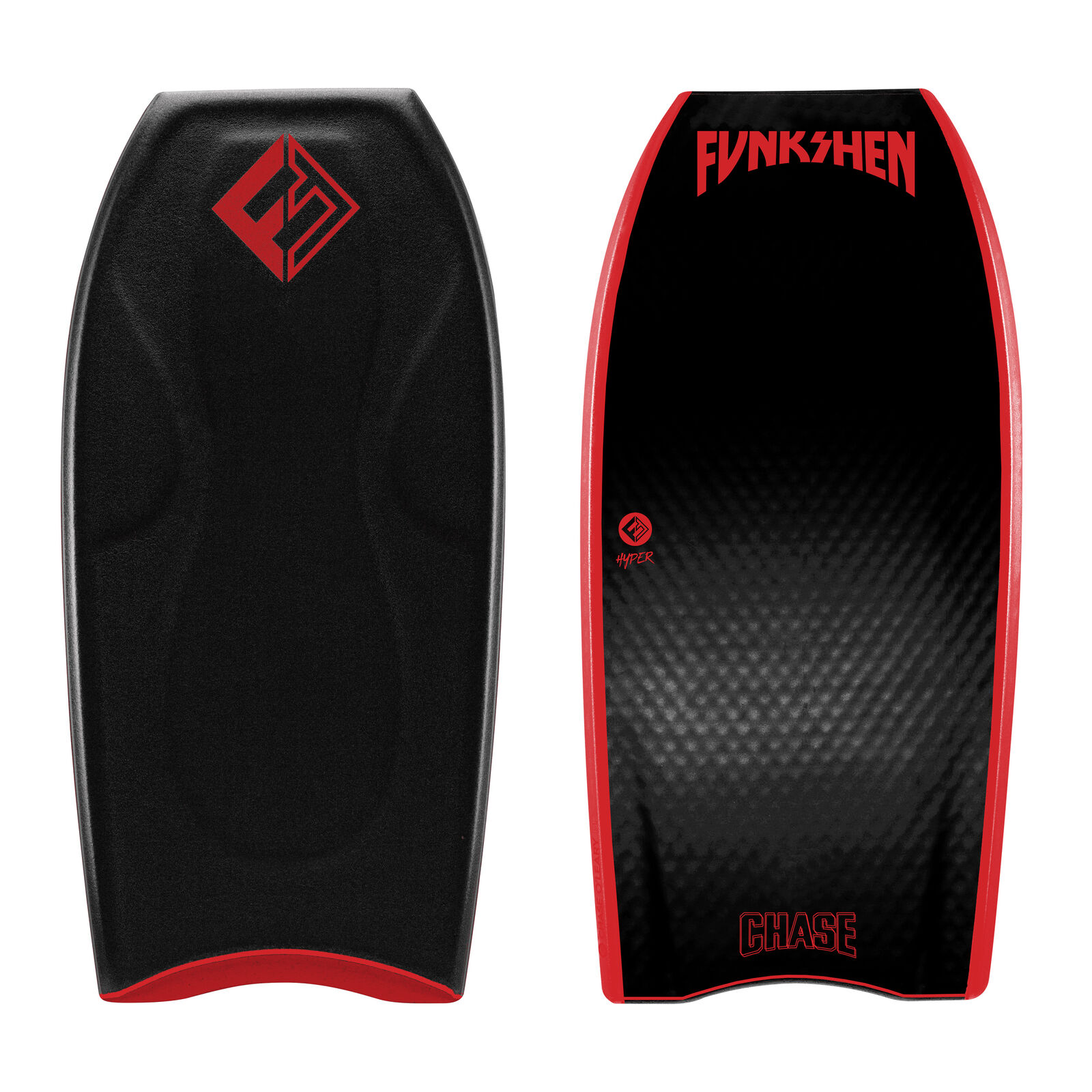 Funkshen Chase O’Leary Hypermesh D12PP core bodyboard. This bodyboard
