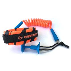 Bicep Orange Coil// Orange Cuff// Black Velcro