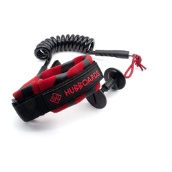 Bicep Red Cuff// Black Coil