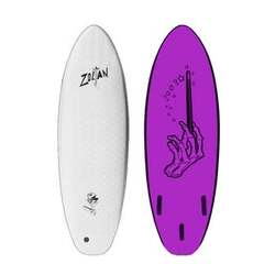 Zoltan 6'0 White Deck/ Purple Deck