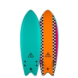 Retro Fish 5'6 Turquoise Deck