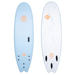 Sally Fitz Logo Mist Blue Deck