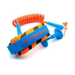 Bicep Orange Cuff// Orange Coil// Blue Velcro
