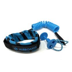 XL Bicep Blue Coil// Blue Black Cuff