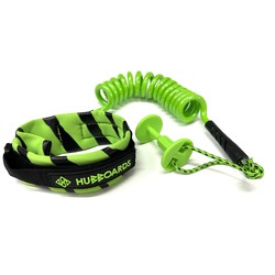 XL Bicep Green Coil// Green Black Cuff