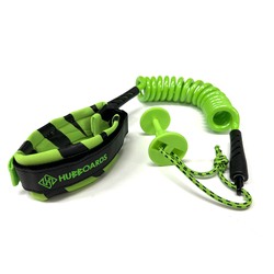 Big Wave Bicep Green Coil// Green Black Cuff
