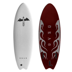 Dart 5'6 White Deck/ Stout Slick
