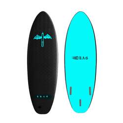Dart 6'6 Black Deck / Turq Slick