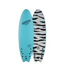 JOB 6'0 Skipper Sky Blue Deck/ Striped slick