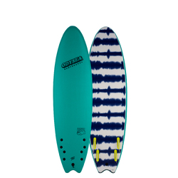 Skipper 6'6 Emerald Green Deck/ Tie Dye Slick