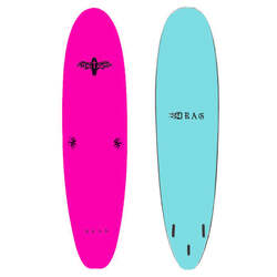 Coffin 8'0 Thruster Pink Deck