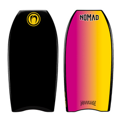 Lackey Diverse Black Deck/ Sunset Fade Slick
