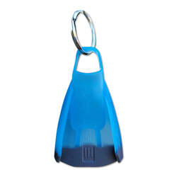 Key Ring Blue/ Charcoal