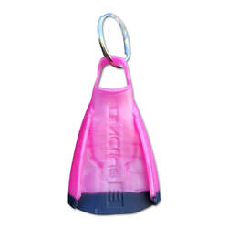 Key Ring Pink/ Charcoal