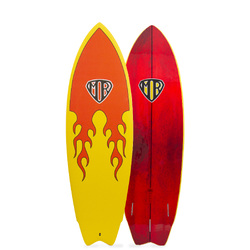 MR Epoxy 6'0 Yellow Flame Deck