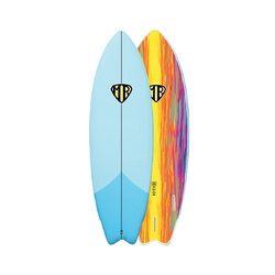 MR Epoxy 6'4 Light Blue Deck