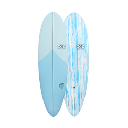 Happy Hour 6'6 Epoxy Sky Blue Deck