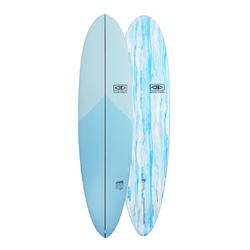 Happy Hour 7'6 Epoxy Sky Blue Deck