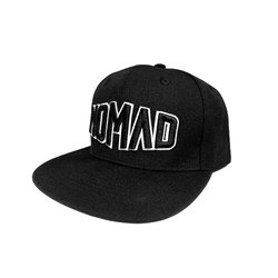 Snapback Hat Black