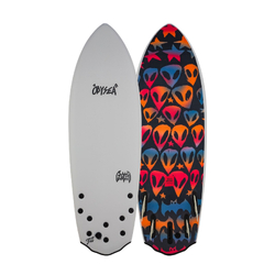 Ozzie Wright 5'2 Fat Bat Cool Grey Deck