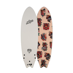 Lost 6'5 White Deck