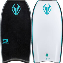 XL Black Deck White Slick
