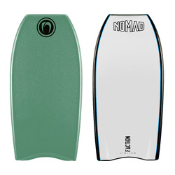 Faction Ltd Steel Green Deck White Slick