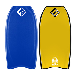 Tank Navy Deck// Yellow Slick