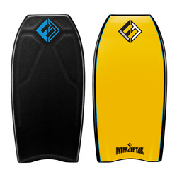 Interceptor Black Deck Yellow Slick