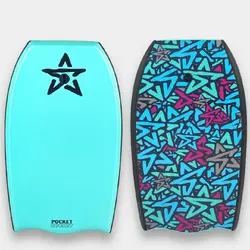 Pocket Rocket Bat Teal Deck