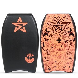 Jet Black Deck// Black Rails// Graphic Slick