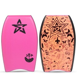 Jet Pink Deck// Black Rails// Graphic Slick