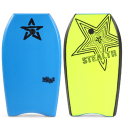 Mini Sky Blue Deck// Black Rails/ Yellow Slick