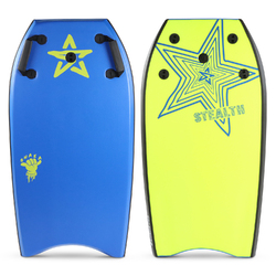 Shaka Royal Blue Deck// Black Rails// Yellow Slick