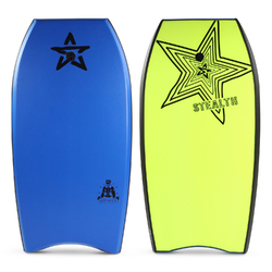 Bomber Royal Blue Deck// Black Rails // Yellow Slick