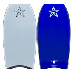 DB Squad Ice Blue Deck// Black Pinline// Black Rail// Electric Blue Slick