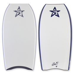 NG Squad White Deck// Blue Pinline// Midnight Blue Rail// White Slick