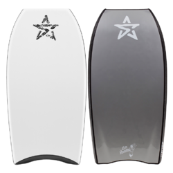 NG Squad Cool Grey Deck// Black Pinline// Black Rails// Metallic Grey Slick