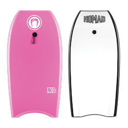 Neo Pink Deck// White Pinline// Black Rail/ White Slick