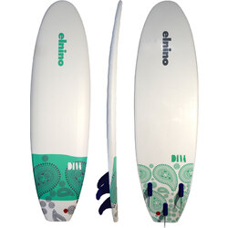 Diva Cruiser 6'6 White Deck