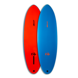 Single Fin 6'0 Sky Blue Deck