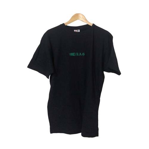 DRAG BOARD Co Tribal T Shirt - Green/ Black Logo - DRAG BODYBOARDS